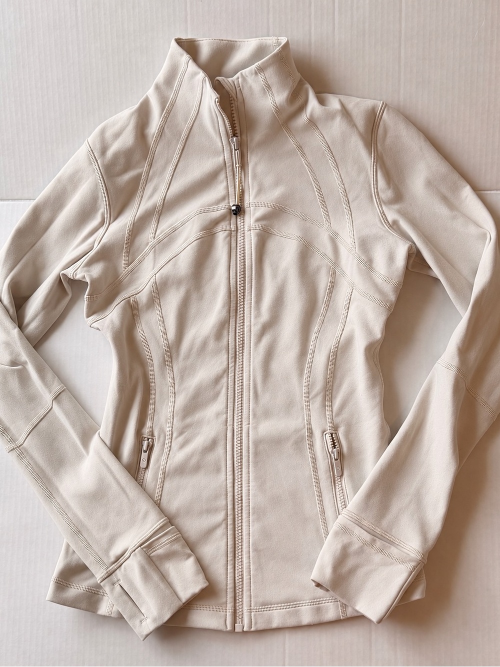 Lululemon White Opal Cream Define Jacket 6
